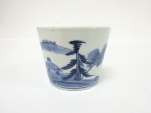 古伊万里　染付　蕎麦猪口